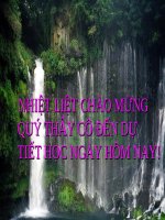 Giáo án điện tử Hóa học lớp 9
