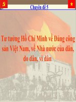 Tài liệu về Tư tưởng HCM
