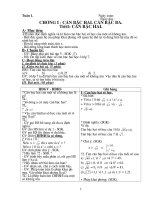 Giáo án Đại số 9 học kỳ II