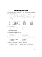 Trac nghiem chuong II