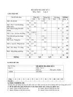 Noel 2008-Đề Lý HK1& đáp án lớp 6 (Đề 03)