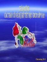 CUNG CẦU TRONG SẢN XUẤT VÀ LƯU THÔNG HÀNG HOÁ