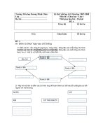 DE THI KHOA HOC LOP 4 - HKI