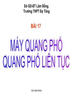 Bài 45: Máy quang phổ. Quang phổ liên tục