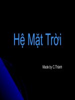 Các hành tinh trong hệ mặt trời