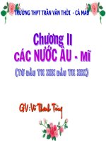 Bài 32: Cách mạng công nghiệp ở Châu Âu