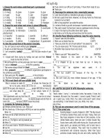 Đề luyện tập (Cơ bản)