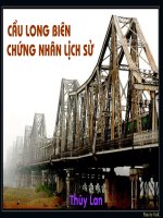 Cầu Long Biên - Chứng nhân lịch sử