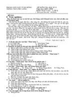 Đề kiểm tra học kì II lớp 8