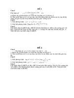 đề kiểm  tra học kì 1 lớp 12(08-09)