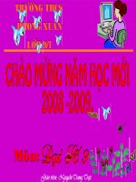 bài 7 tiết 11 đại số 9. các phép biến đổi