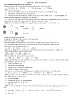 20 câu hỏi trắc nghiệm lớp 12 ban KHTN