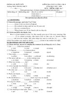 ĐỀ THI THAM KHẢO HKII (07-08)