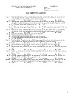 XK: KT 15 phut Chuong 2 lop 10 (de 2)