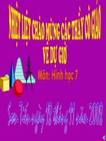 Tiết 22.TH bằng nhau thứ nhất ccc
