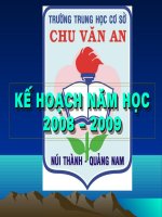 KẾ HOACH NĂM HỌC