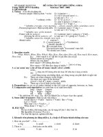 DE CUONG ON TAP HK II