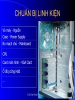 Bài Giảng Lắp Ráp Máy Tính (TT)