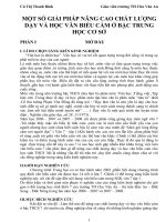 Sáng kiến kinh nghiệm Ngữ Văn