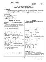 Giáo án đại số 7 (tuần 7-12)