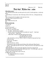 Ngữ văn lớp 8 tuần 33