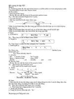 ĐỀ CƯƠNG ÔN TẬP TẾT E9 (phần II)