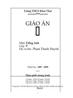 bai soan Ta 9 ca nam chi tiet