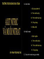 Bài 15: Axit nitric