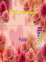 Bài giảng _Tôi yêu em