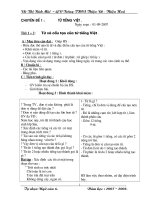 Giáo án Tự chọn Ngữ văn 6- gần đủ