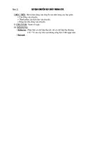 Bài 2: SỰ VẬN CHUYỂN VẬT CHẤT TRONG CÂY