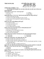 Đề kiểm tra Ngữ  văn 9 HKII (07-08)