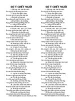 sơ ý chết người