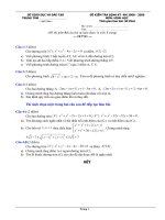 Đề Kiểm Tra Hình Học - LTĐH