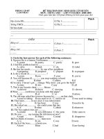 Tiếng anh 9 HSG 08-09