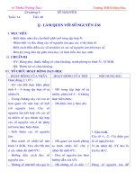 Giao an So hoc 6 Bai 40 (cuc hay)