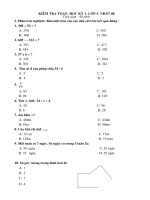 De KT cuoi HKI - Toan3