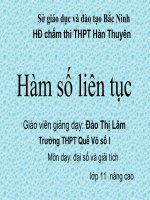 Hàm số liên tục _GA thi GVG Tỉnh