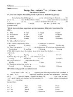 bài kiểm tra số 1-Ta 10cb