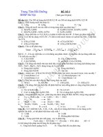 Đề Thi Thử Đại Học Năm 2008 - Đề Số 3