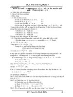 CHUYÊN ĐỀ DẠI SỐ 7