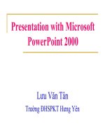 Các kiến thức cơ bản về Powerpont