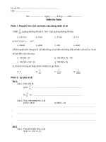 ĐỀ THI THỬ TOÁN HK2