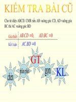 Chương III - Bài 3: Đường thẳng vuông góc với mặt phẳng