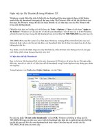 Ngăn việc tạo file Thumbs.db trong Windows XP