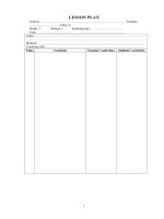 Giáo án anh văn 6 HKI