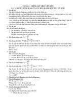 tóm tắt vật lý lý thuyết nâng cao