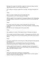 Sử dụng: say, talk, speak, tell