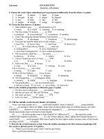 Đề thi HS giỏi _anh 9