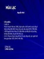 on thi tốt nghiệp từ Mùa Lạc đến hết